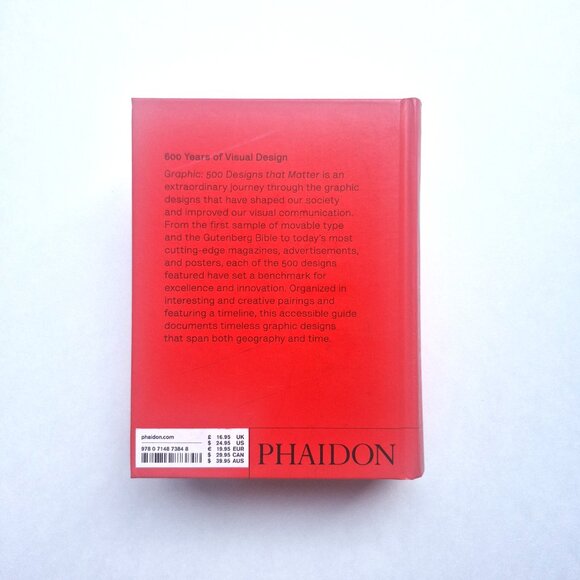 Book: Graphic 500 Designs that matter by Phaidon, Hardcover, small format - Picture 2 of 13